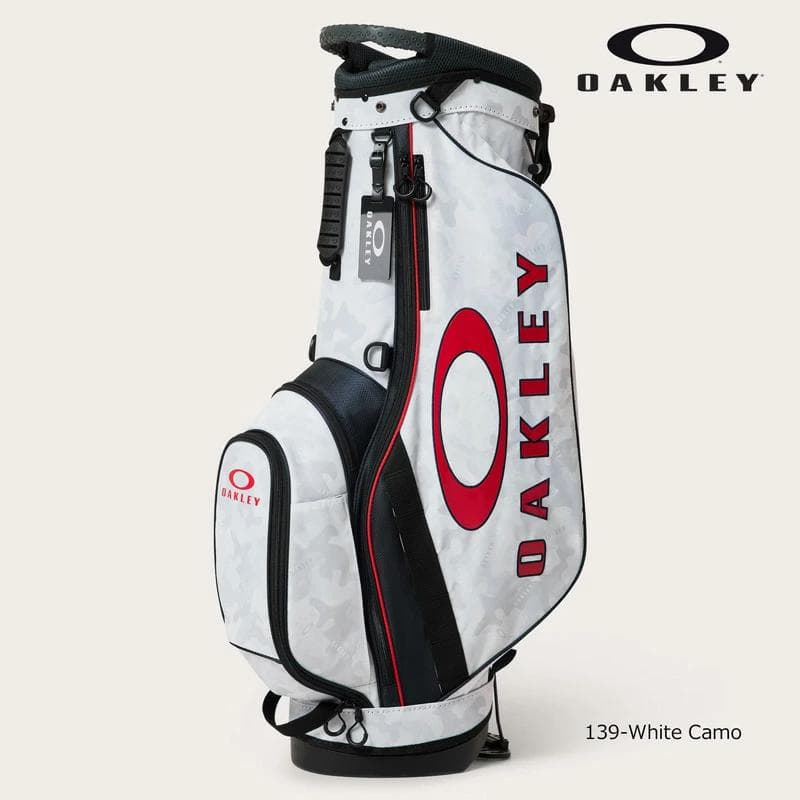 新品 オークリー OAKLEY ゴルフ スタンドキャディバッグ ホワイトカモ