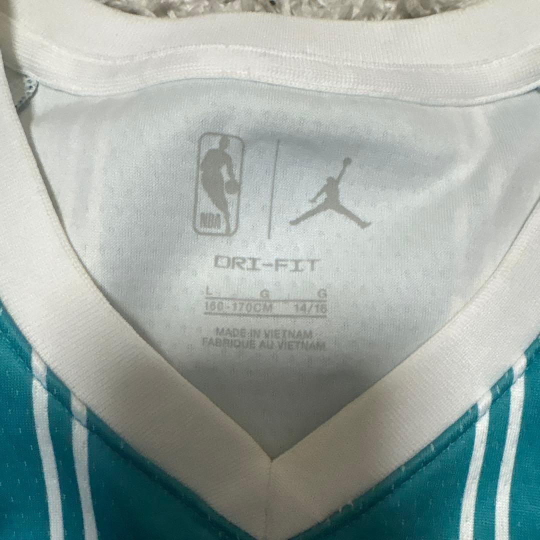 NBA ホーネッツ ラメロボール ユニフォーム L