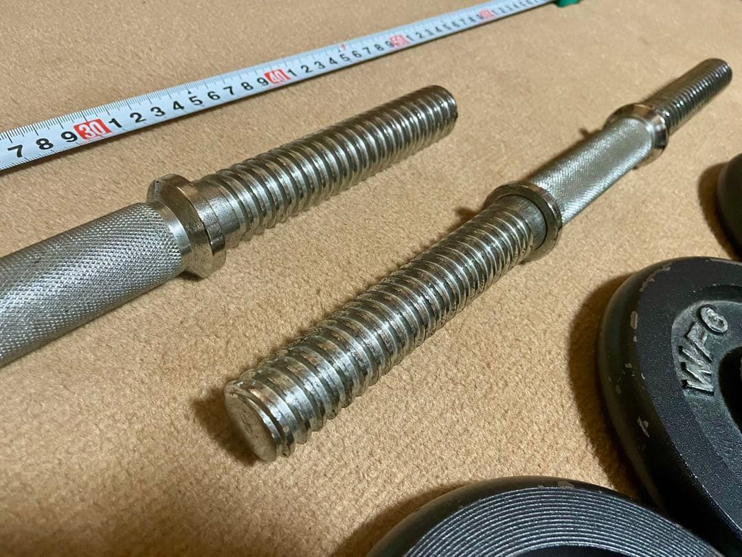ダンベル セット 合計15kg（7.5kg × 2pcs） WFG製 プレート