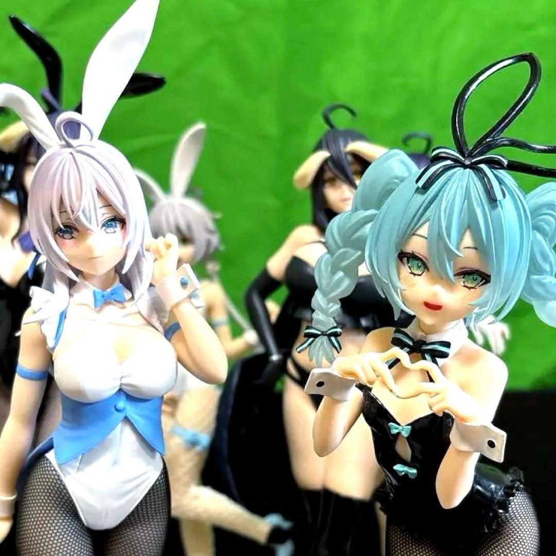 バニーフィギュアセット売り7点セット