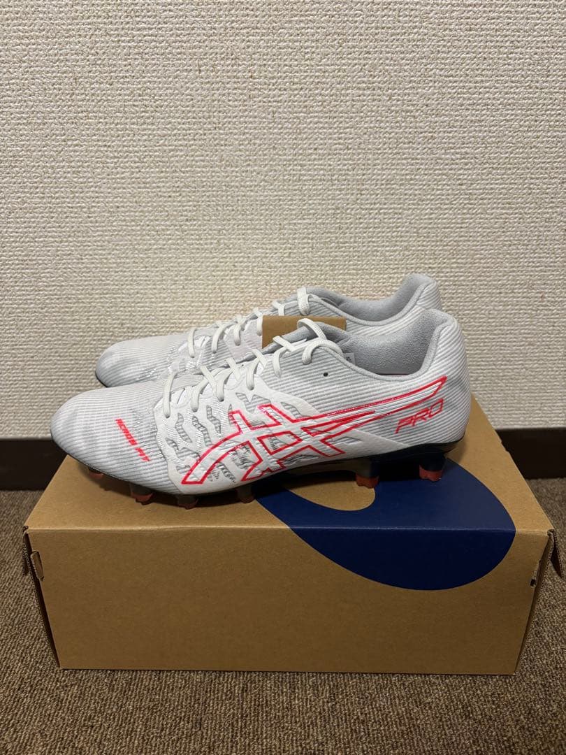 asics PRO サッカーシューズ ホワイト/レッド