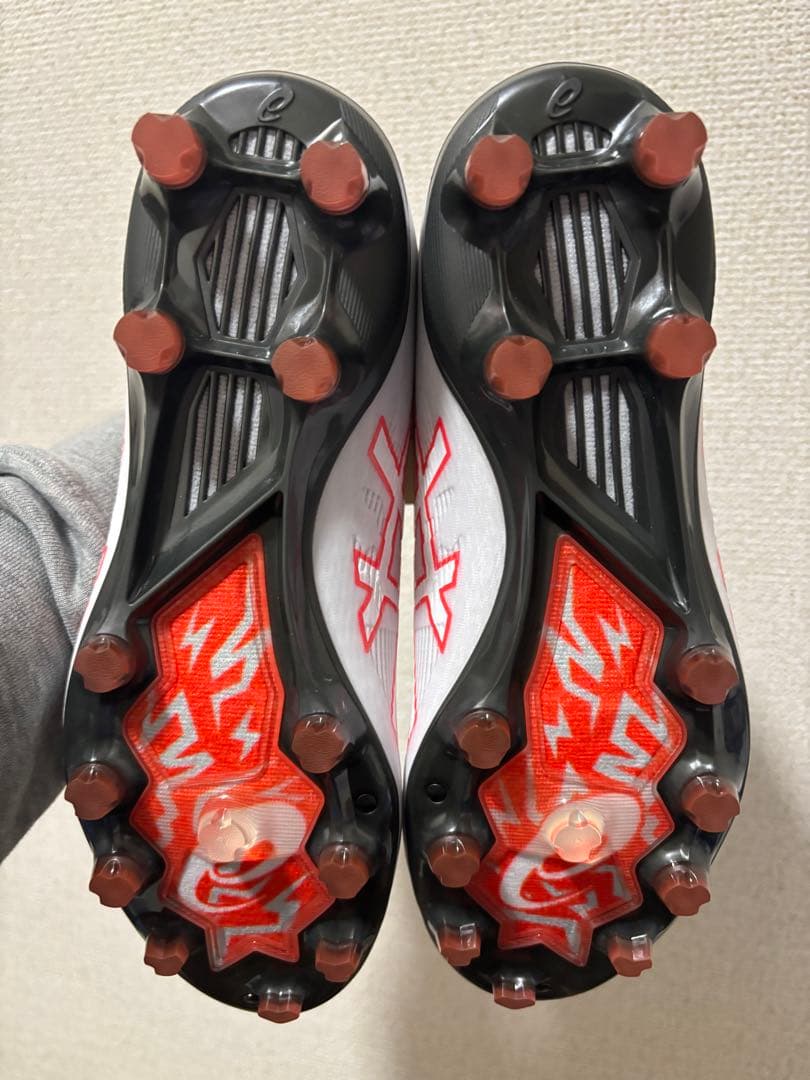asics PRO サッカーシューズ ホワイト/レッド