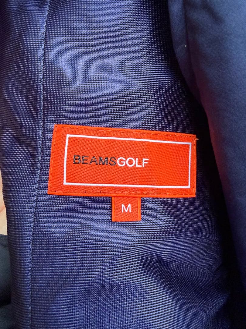 BEAMS GOLF ネイビー キルティングジャケット