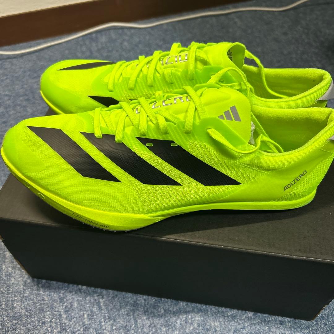 Adizero finesse 26.5cm ニードルピン 箱付き