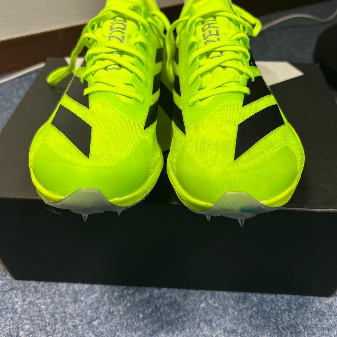 Adizero finesse 26.5cm ニードルピン 箱付き