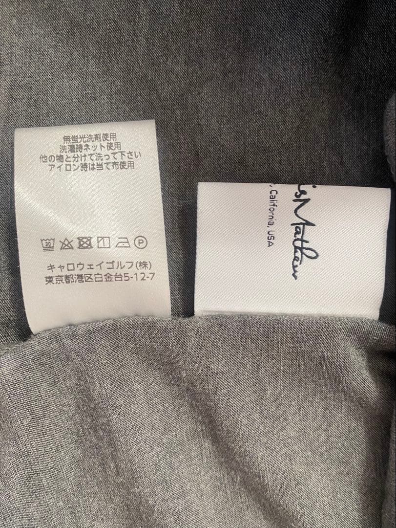TRAVISMATHEW トラヴィスマシュー　薄手タートルネック XL ツートン