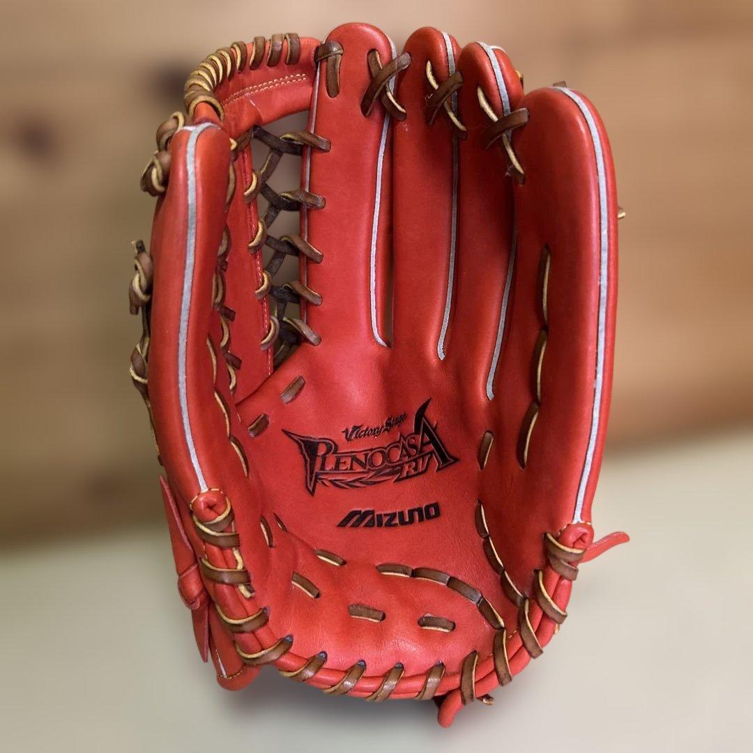 Mizuno オレンジグローブ