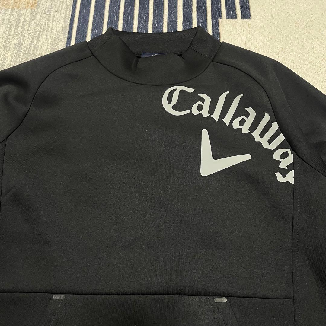 美品　Callaway キャロウェイ ビッグロゴ トレーナー ゴルフウェア 長袖