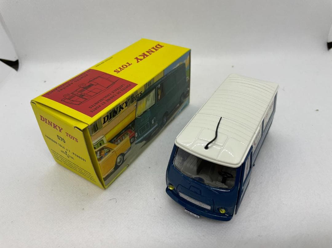 ディンキー 1/43 プジョー FOURGON TOLE J7 No.570