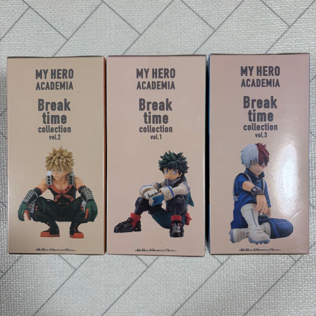 僕のヒーローアカデミア Break time 緑谷出久 爆豪勝己 轟焦凍