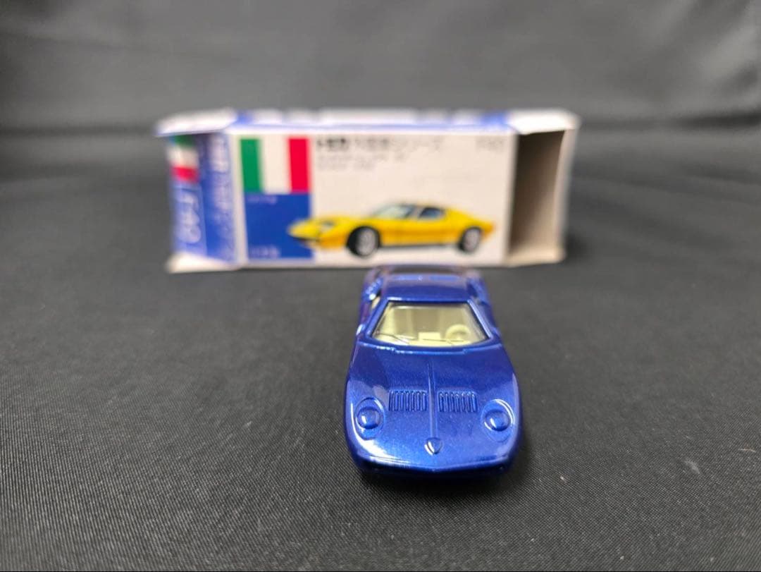 トミカ青箱F40ランボルギーニ ミウラSV(日本製)