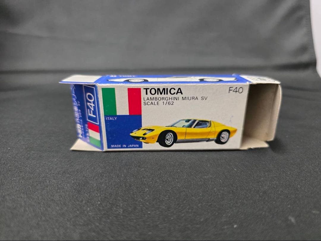 トミカ青箱F40ランボルギーニ ミウラSV(日本製)