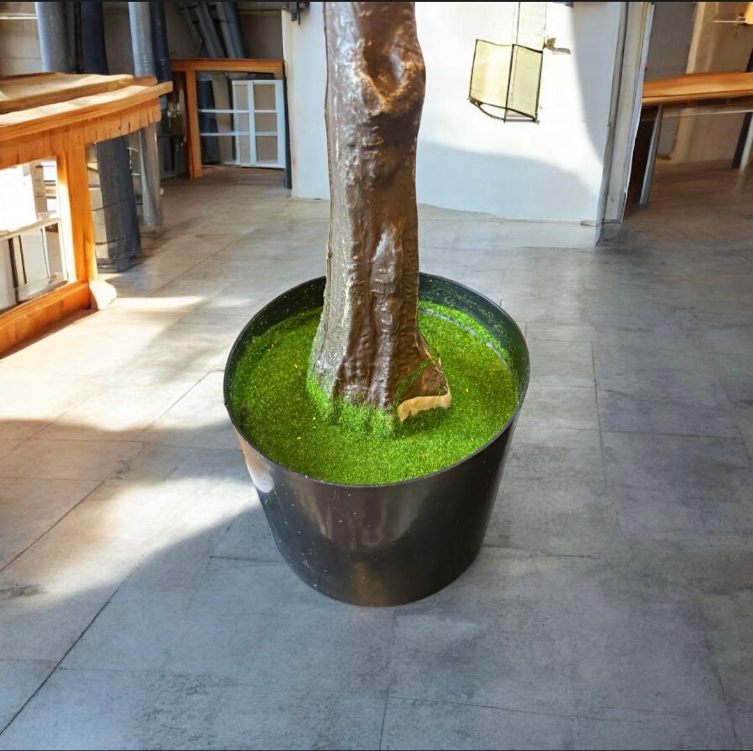 光触媒　人工観葉植物　ウォールグリーン　フェイクグリーン　レモンの木16065