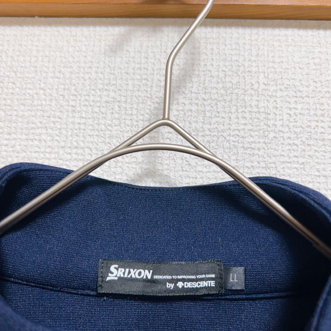 美品　スリクソンバイデサントゴルフ　フルジップジャケット　LL
