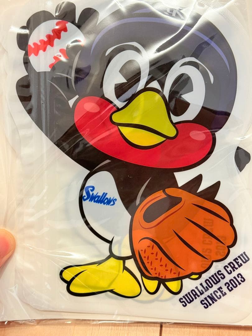 つば九郎 傘型振り子時計など4点セット ヤクルトスワローズ ユニフォーム