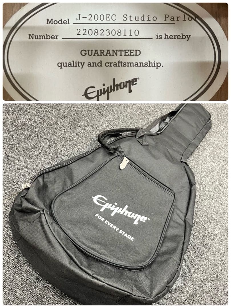 【11651】Epiphone J-200 EC Studio Parlor