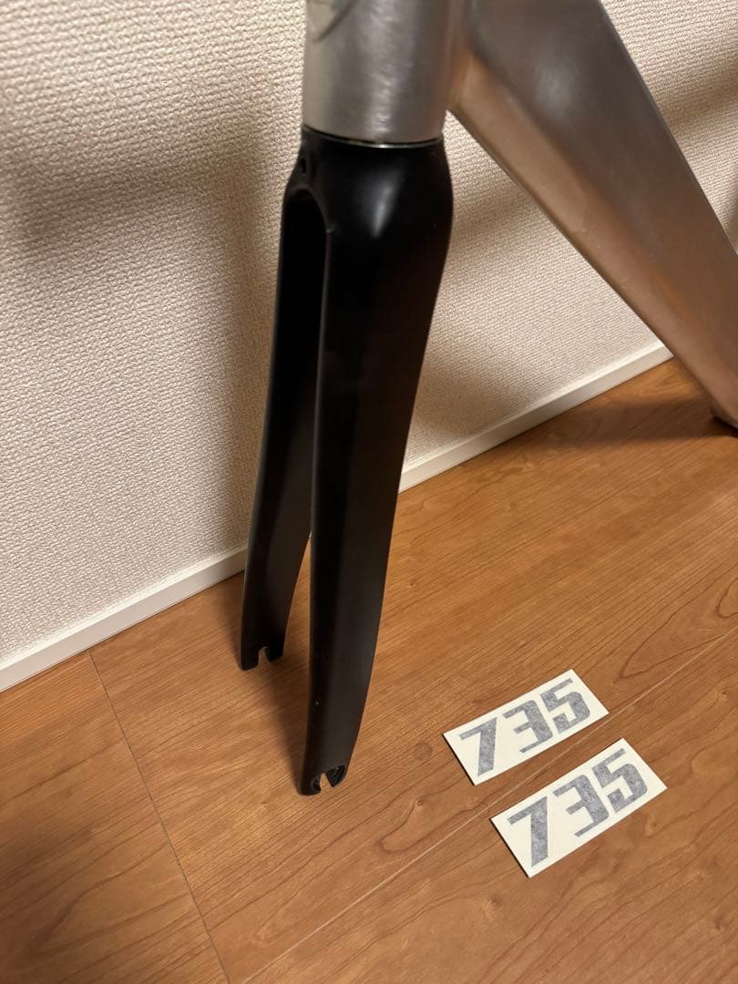 リーダーバイク735 ポリッシュ仕様　フレームセット