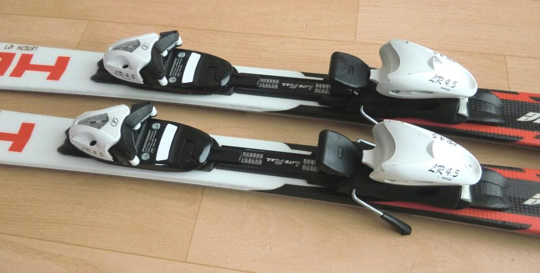 ■最終特価■送料無料■ヘッド■子供用スキーセット■板127靴22.5■WAX済■