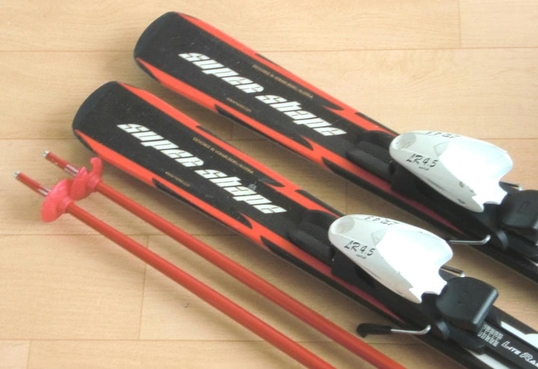 ■最終特価■送料無料■ヘッド■子供用スキーセット■板127靴22.5■WAX済■