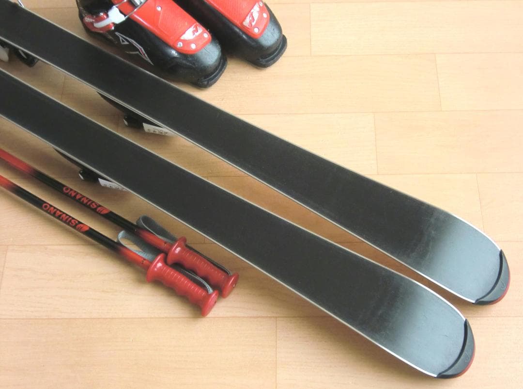 ■最終特価■送料無料■ヘッド■子供用スキーセット■板127靴22.5■WAX済■