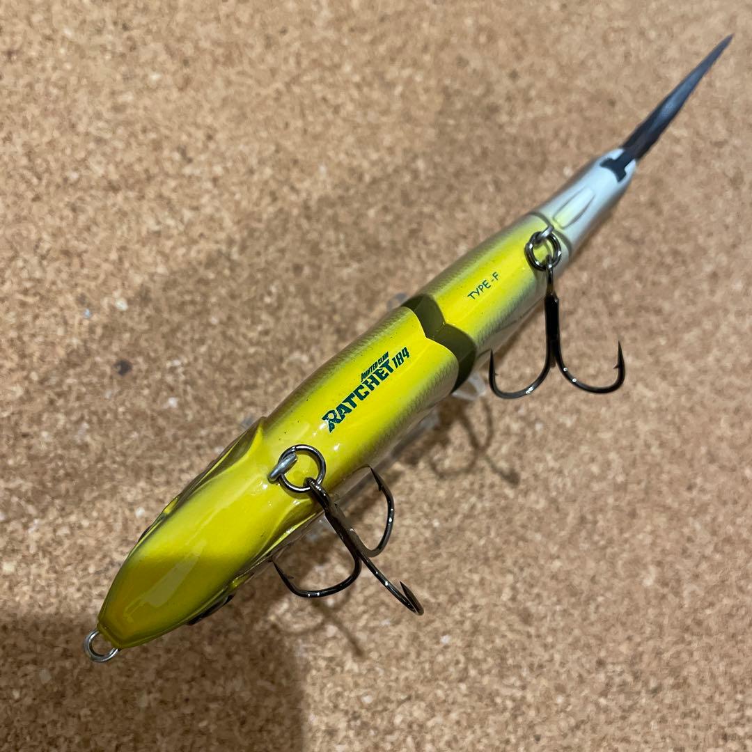 ジョインテッドクローラチェット184 F ピラニア　イエローダイヤモンド