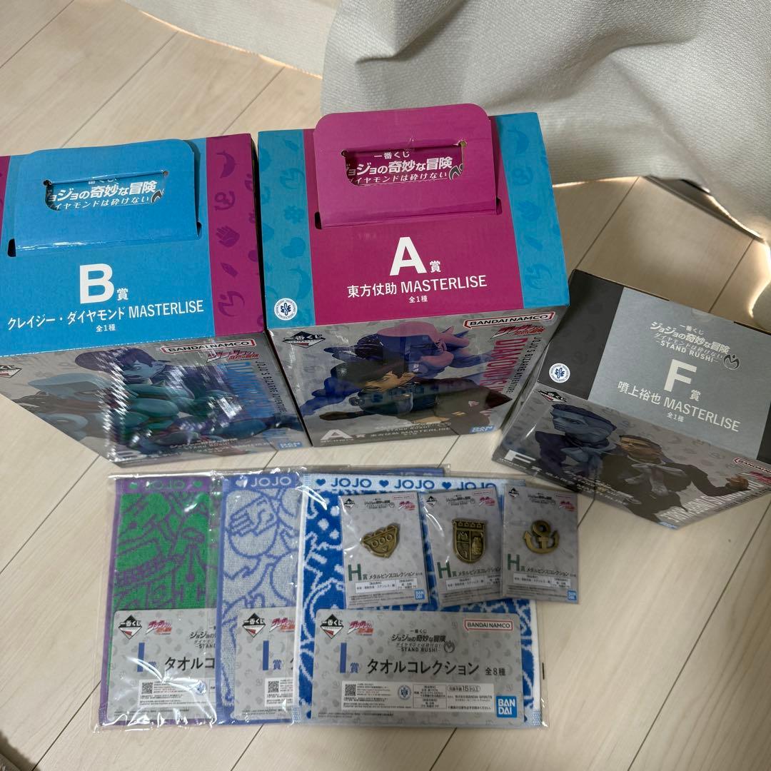 一番くじ ジョジョ A賞B賞F賞 下位賞おまけつき