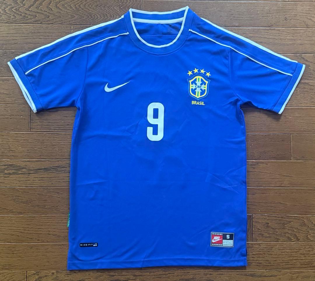 ブラジル代表　1998年ワールドカップ アウェイ ユニフォーム ロナウド