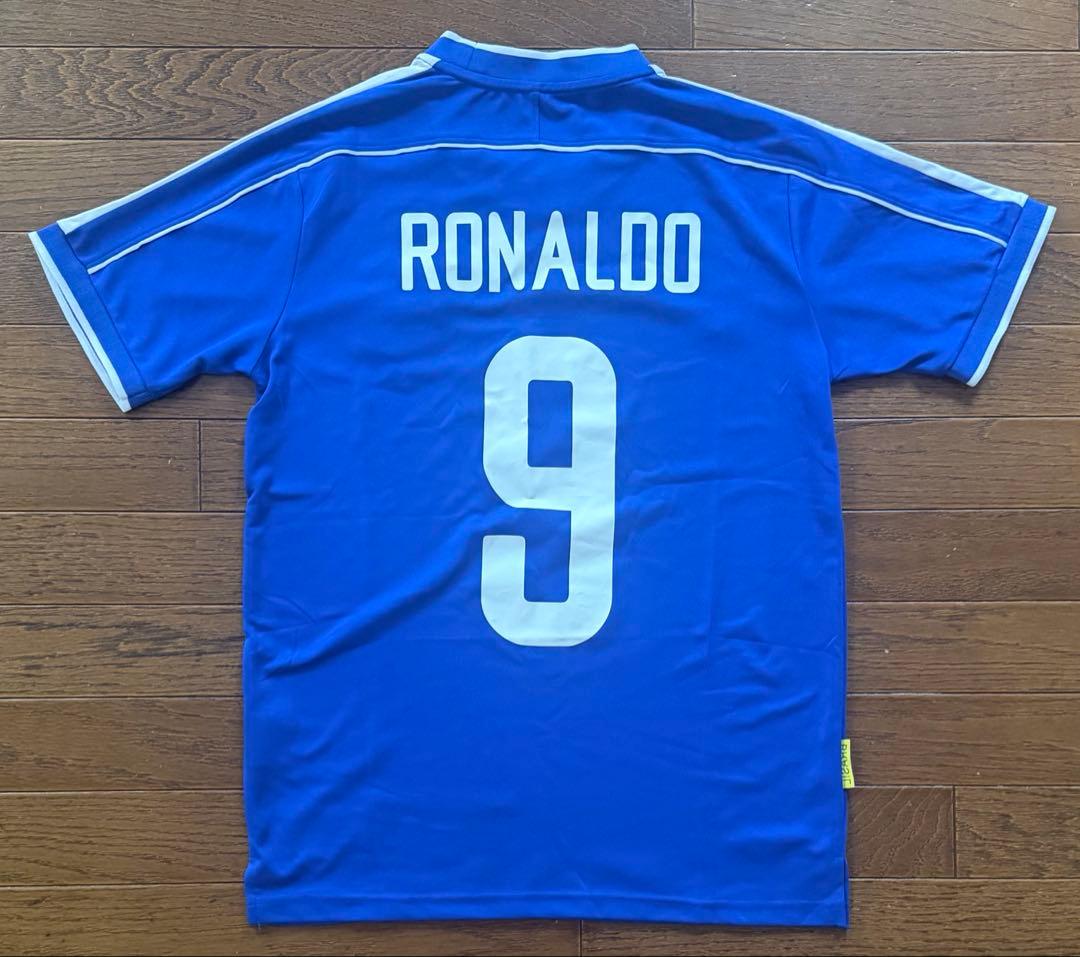 ブラジル代表　1998年ワールドカップ アウェイ ユニフォーム ロナウド