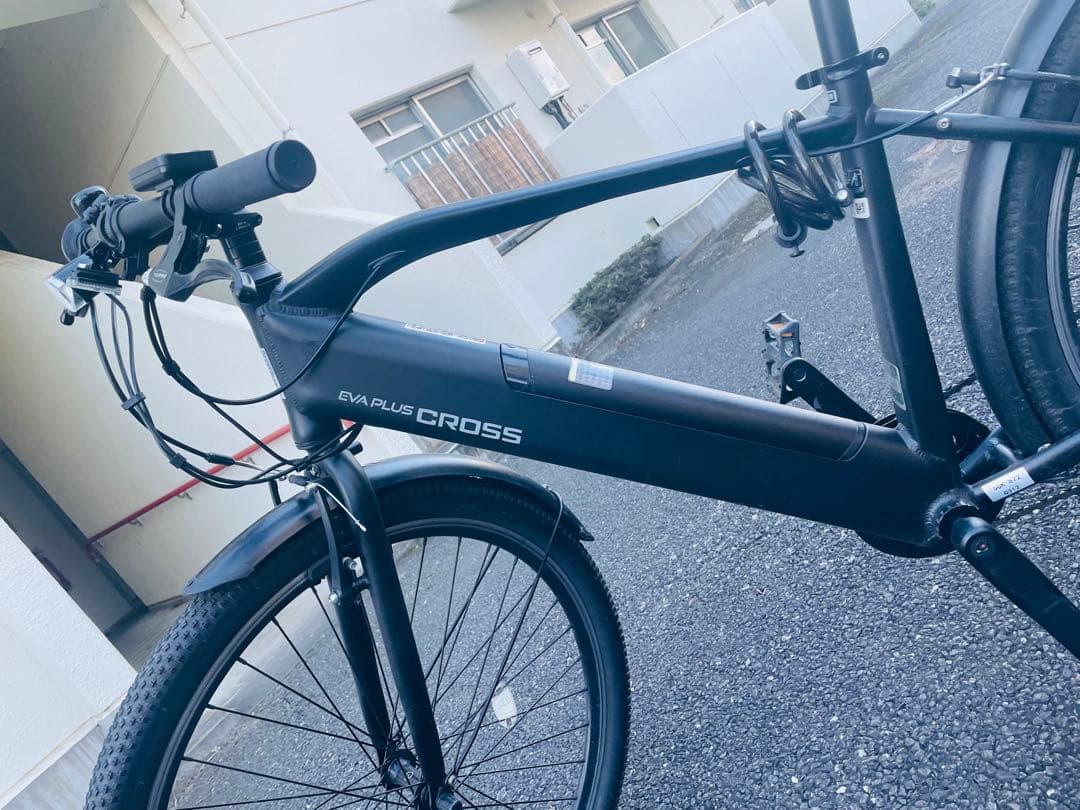 EVA PLUS CROSS 電動アシスト自転車 ブラック