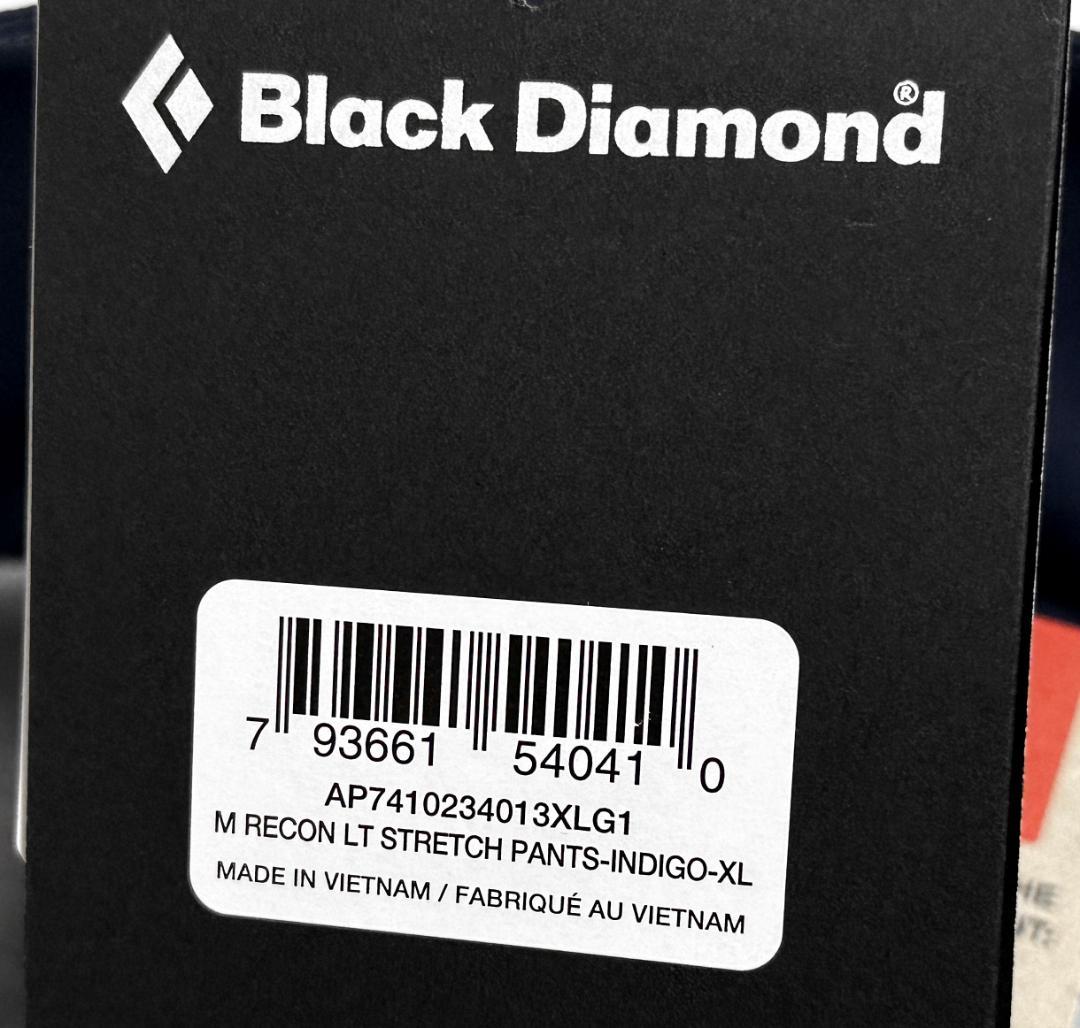 新品 ブラックダイヤモンド リーコン LT ストレッチスノーパンツ US:XL