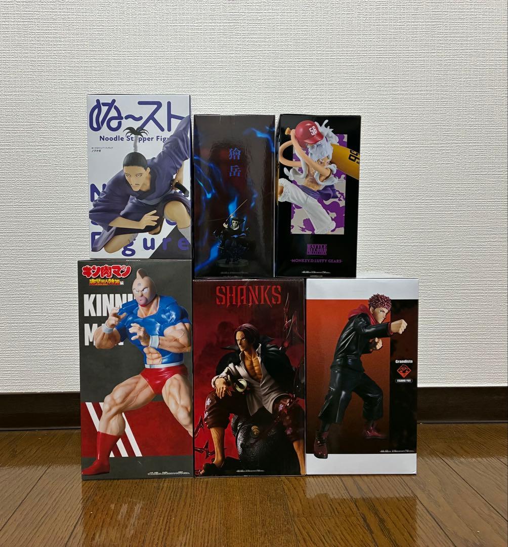 【人気アニメフィギュア 6種6体セット】まとめ売り€11/