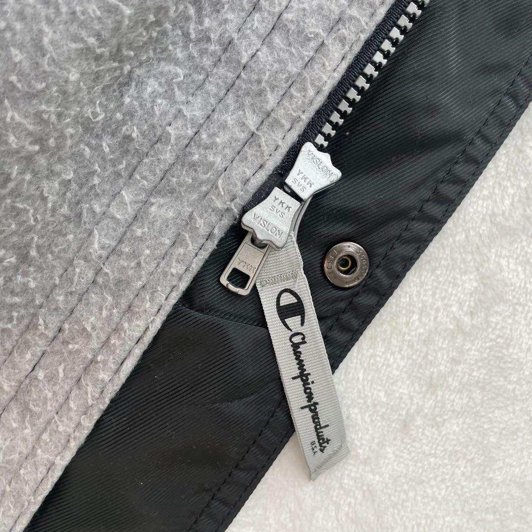 Champion products U.S.A.ベンチコートO裏起毛 グレー系