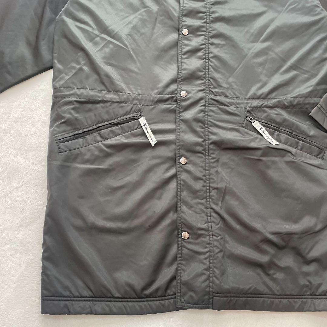 Champion products U.S.A.ベンチコートO裏起毛 グレー系