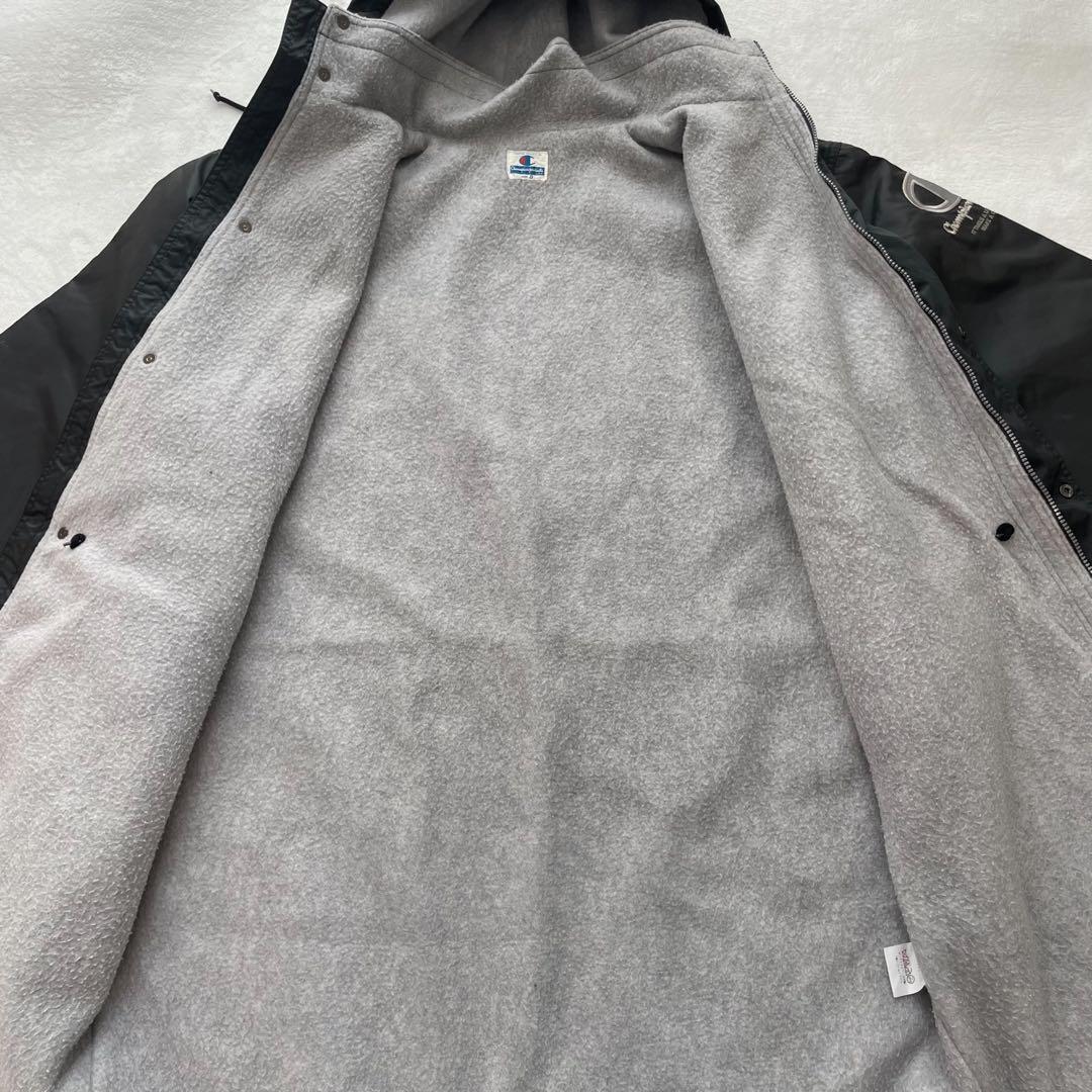 Champion products U.S.A.ベンチコートO裏起毛 グレー系