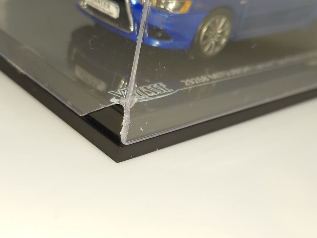 三菱 ランサースポーツバック 1/43 ミニカー ブルー ビテセ