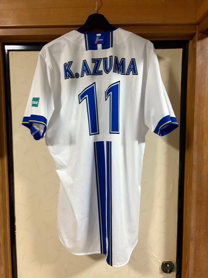 横浜DeNAベイスターズ 2025 オーセンティックユニフォーム　東克樹