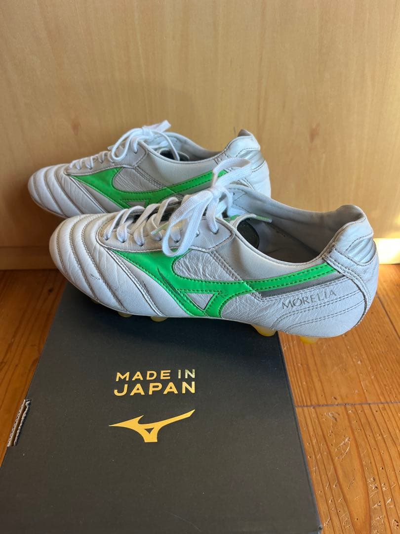 Mizuno モレリア　2 希少限定色　グリーン　23.5