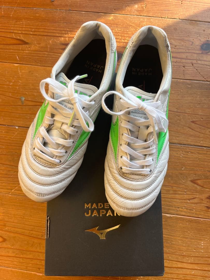 Mizuno モレリア　2 希少限定色　グリーン　23.5