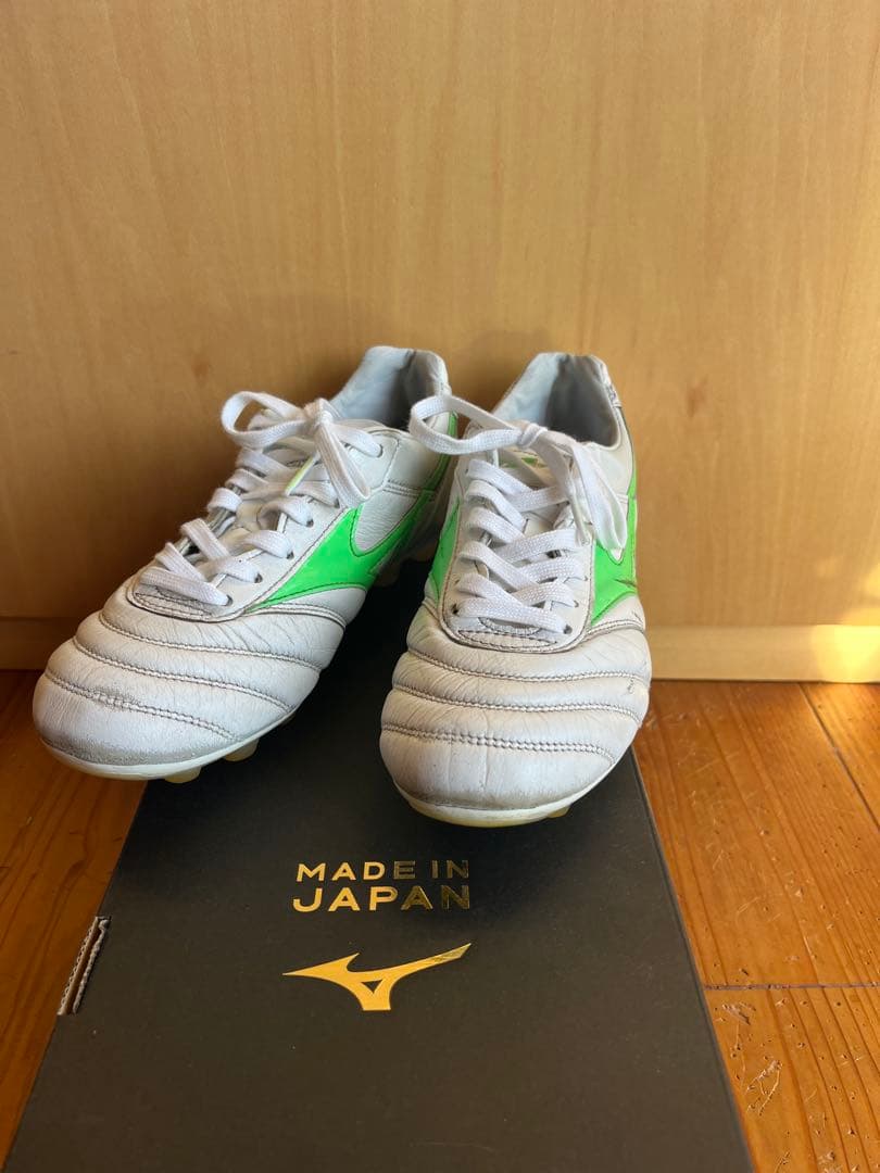 Mizuno モレリア　2 希少限定色　グリーン　23.5