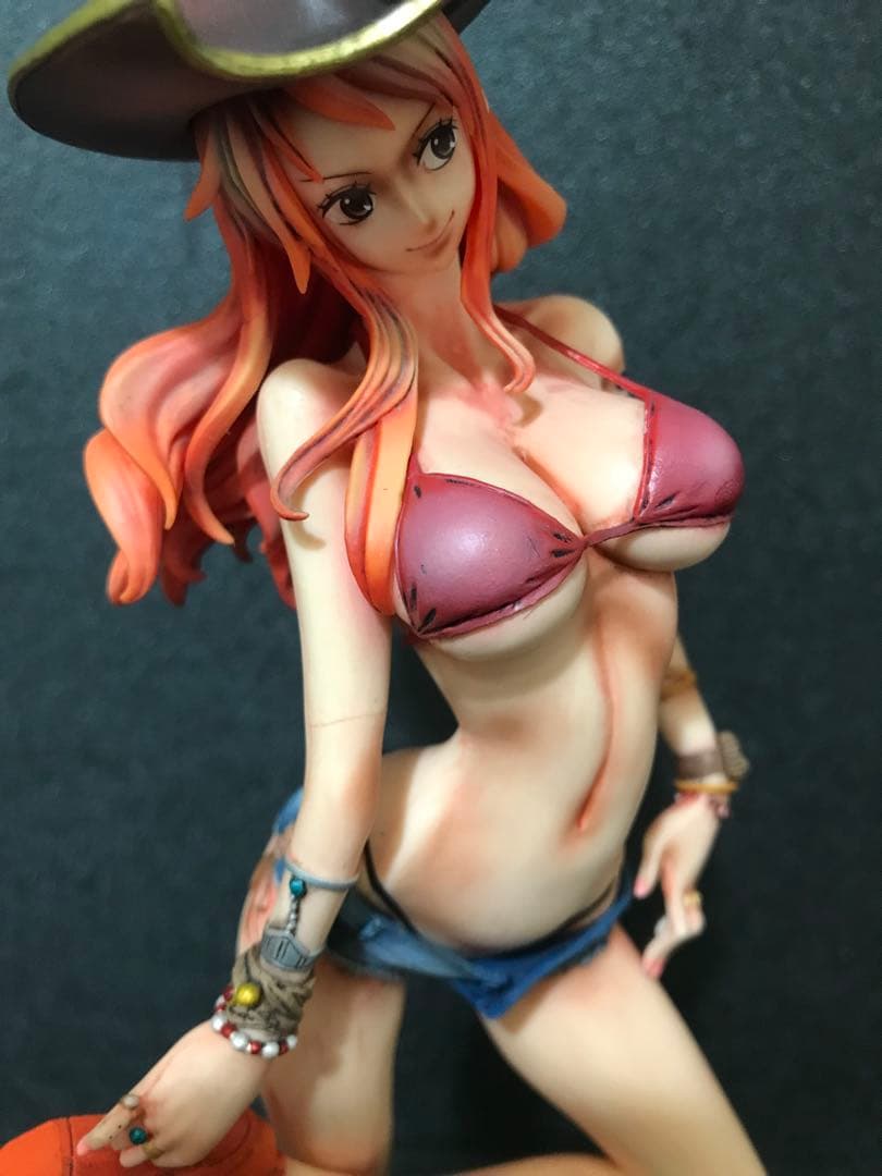 ワンピース ナミ フィギュア リペイント