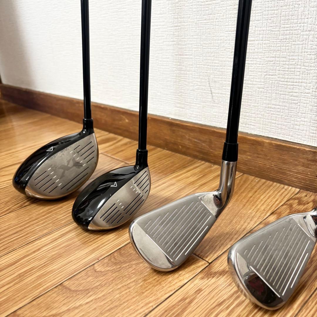 Callaway ジュニアゴルフ レディースセット 女の子 スタンドバッグ