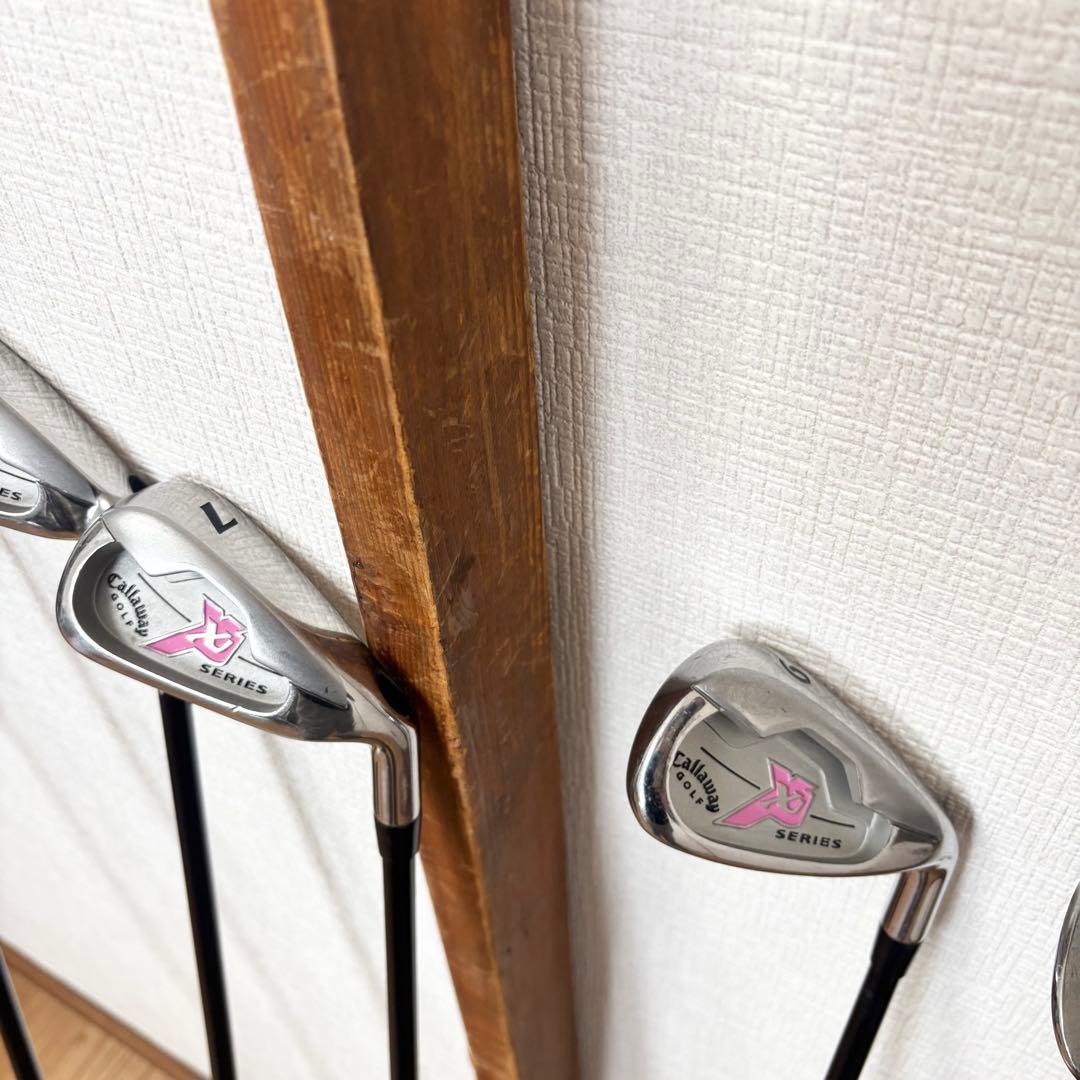 Callaway ジュニアゴルフ レディースセット 女の子 スタンドバッグ