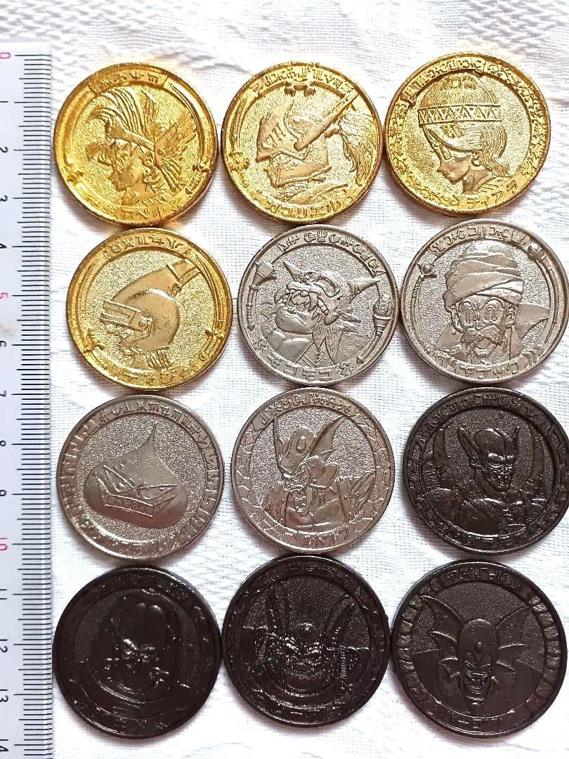 ドラクエ コレクションメダル セット 勇者アベル伝説 金属製　メタル