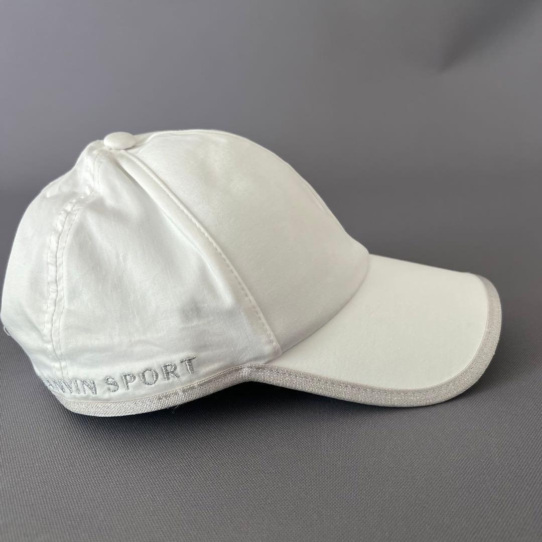LANVIN SPORT ランバンスポール　バックリボン　キャップ　帽子　ゴルフ