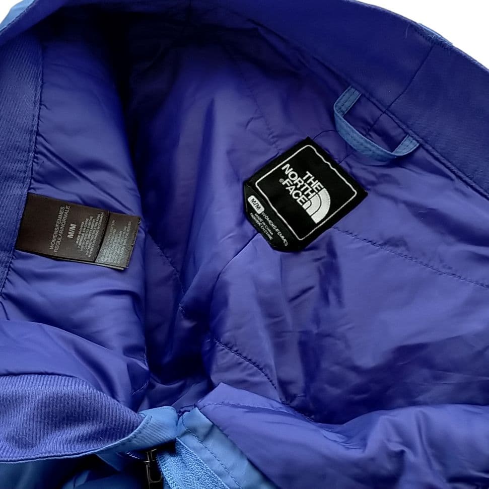 【美品 高機能】US ノースフェイス HYVENT 青 スノーボード パンツ