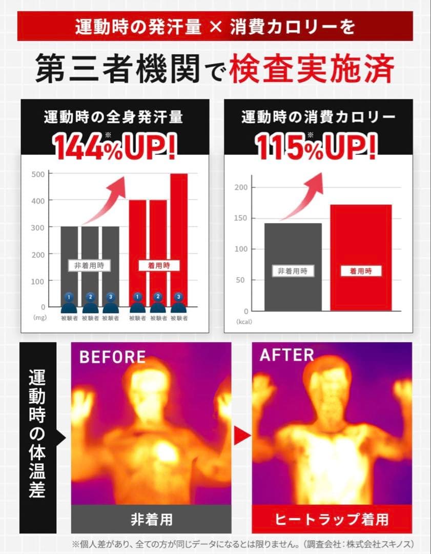HEATTRAP サウナシャツ ホワイト