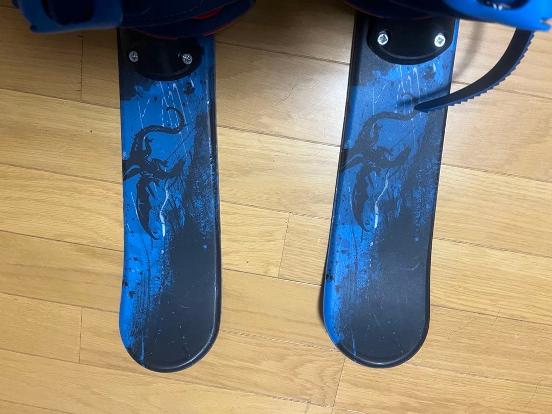 SB9 スキー板 青/黒/黄色　サロモン　99センチ　ボードブーツセット