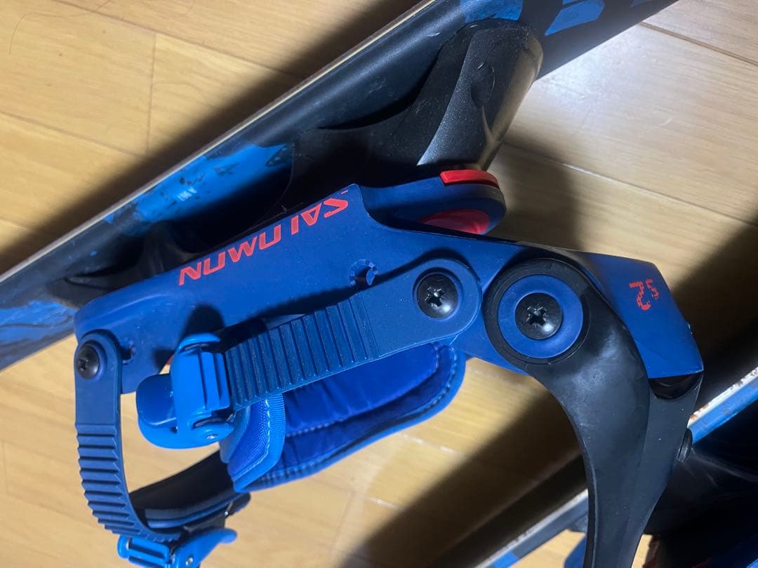 SB9 スキー板 青/黒/黄色　サロモン　99センチ　ボードブーツセット