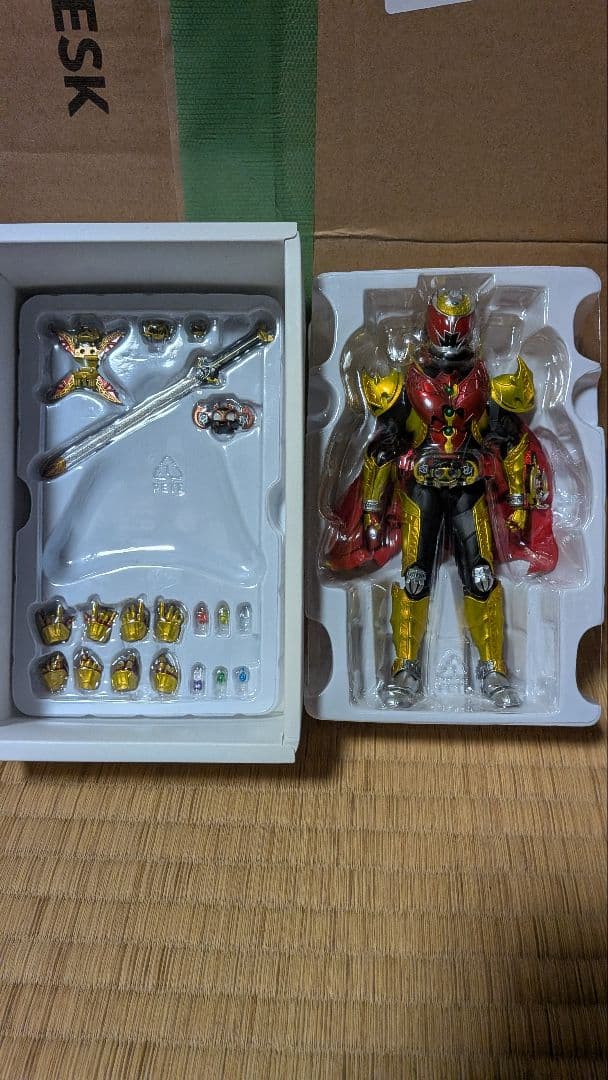 真骨彫製法 エンペラーキバ フエッスル一部欠品有