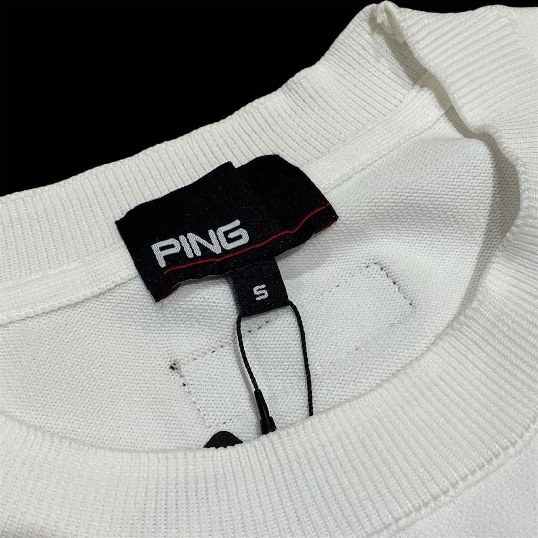 【未使用品】定価1.3万円 PING クルーネックニットベスト